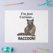 Funny Curious Raccoon 薄葉紙 (クラフト)
