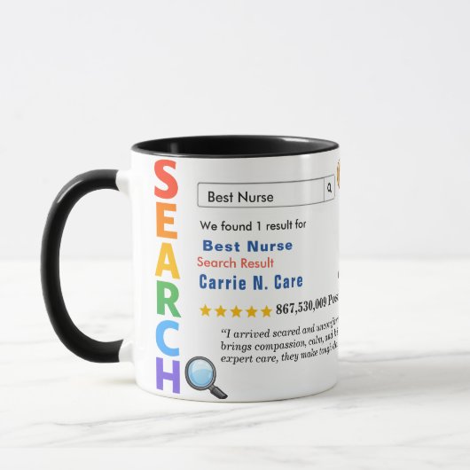 Funny Custom Best Dad マグカップ (左)