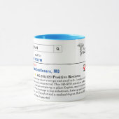 Funny Custom Best OBGYN Specialist マグカップ (中央)