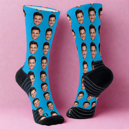 Funny Custom Face Socks with Your Photo ソックス