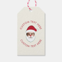 Funny Custom Face Swap Santa Claus Christmas Text