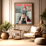 Funny custom magazine photo cover フォトプリント          <br><div class="desc">Fun personalized magazine poster template,  you can easily add your own text and picture. You can edit photo filter. Edit Date</div>