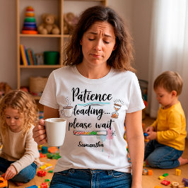 Funny Custom Parenting Mom/Dad Life Humor Tシャツ