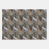 Funny Custom Photo ラッピングペーパーシート (正面3)