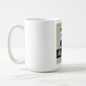 Funny Custom Sarcastic Panda Opinion Coworker Gift コーヒーマグカップ (左)