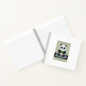 Funny Custom Sarcastic Panda Opinion Coworker Gift ノートブック (内部)