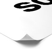 Funny cute Axolotl Squad custom editable pink ポスター (角)