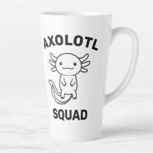 Funny cute Axolotl Squad custom editable text