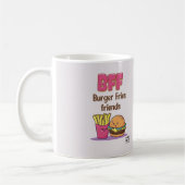 Funny Cute BFF Mug コーヒーマグカップ (左)
