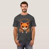 Funny Cute Cat Crab Creature Tee for AnimalT-Shirt Tシャツ (正面フル)