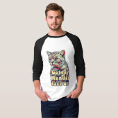 Funny cute cat meme for cat lovers & kitty owners tシャツ (正面フル)
