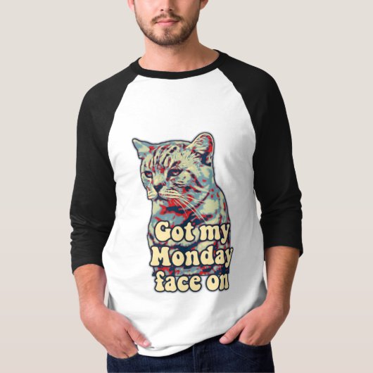 Funny cute cat meme for cat lovers & kitty owners tシャツ (正面)
