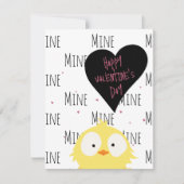 Funny Cute Chicken Pun “You’re Egg-cellent”  カード (正面)