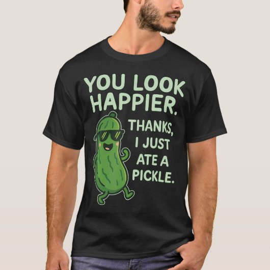 Funny Cute Dill Pickle Lover Pun Shirts Sarcastic Tシャツ (正面)