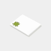 Funny Cute Frog ポストイット (アングル)