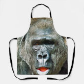 FUNNY CUTE GORILLA エプロン (正面)