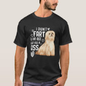 Funny Cute Havanese Dog Don't Fart Puppy Lover Tシャツ (正面)