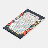 Funny Cute Noodle Cartoon Ramen Bowl ポストイット (アングル)