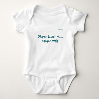 Funny Cute Personalized Custom Name Baby Bodysuit  ベビーボディスーツ