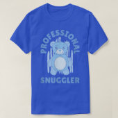 Funny Cute Professional Snuggler Bear  Tシャツ (デザイン正面)