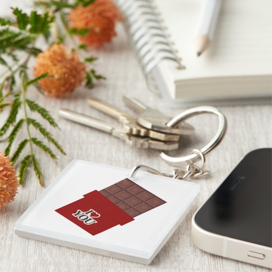 Funny & Cute Valentine’s Day Gift キーホルダー (正面右)