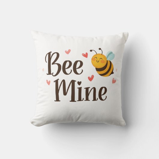 Funny & Cute Valentine’s Day Gift クッション (正面)