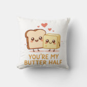 Funny & Cute Valentine’s Day Gift クッション (正面)