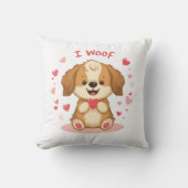 Funny & Cute Valentine’s Day Gift クッション (正面)