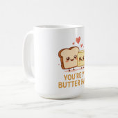 Funny & Cute Valentine’s Day Gift コーヒーマグカップ (正面左)