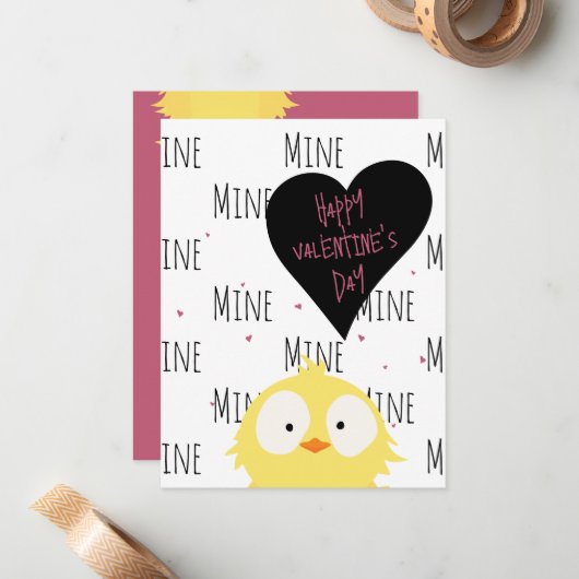 Funny Cute “You’re Egg-cellent” Chicken Pun  ノートカード (正面/裏面インサイチュ)