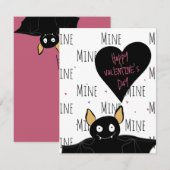 Funny Cute You’re Fangtastic Bat Pun  ノートカード (正面/裏面)