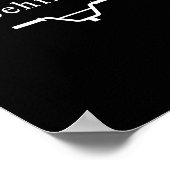 Funny Cycling,bike Rider Mountain Biking Road Cycl ポスター (角)