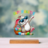 Funny Dabbing Bunny Easter Happy Easter for Boys G アクリルサイン (ニュートラル)