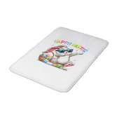 Funny Dabbing Bunny Easter Happy Easter for Boys G バスマット (アングル)