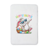 Funny Dabbing Bunny Easter Happy Easter for Boys G バスマット (正面縦)