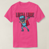 Funny Dabbing Meican Wrestler Luchador Lucha Libre Tシャツ (デザイン正面)