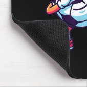 Funny Dabbing Soccer Ball Cartoon Srt Gift Kids Bo マウスパッド (コーナー)