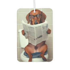 Funny Dachshund  カーエアーフレッシュナー