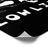 Funny Dachshund Low Life Shirt  ポスター (角)