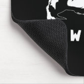 Funny Dachshund Low Life Shirt マウスパッド (コーナー)