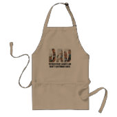 Funny Dad Apron Christmas Gifts for Dad スタンダードエプロン (正面)
