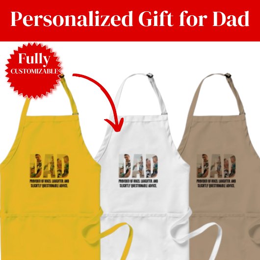 Funny Dad Apron Christmas Gifts for Dad スタンダードエプロン