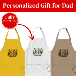 Funny Dad Apron Gift for Dad スタンダードエプロン