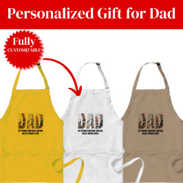 Funny Dad Apron – Handyman, Comedian & Legend スタンダードエプロン