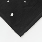 Funny Dad Bear Christmas Saint Hat Couples Family  フリースブランケット (角)