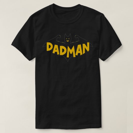 Funny Dad Birthday Present Men's Idea Dadman Son b Tシャツ (デザイン正面)