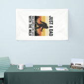 Funny Dad Came Back With the Milk Vintage Shirt_1 横断幕 (トレードショー)