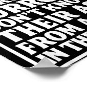 Funny Dad Joke Burro Burrow Pun From Hole In The G ポスター (角)