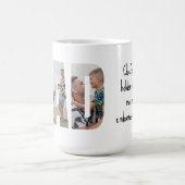 Funny Dad Mug – Chief of Jokes & Master of Snacks コーヒーマグカップ (中央)