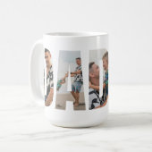 Funny Dad Mug – Fixer of Problems & King of Snacks コーヒーマグカップ (正面左)